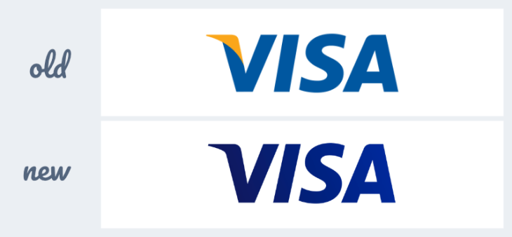 redesign visa logo