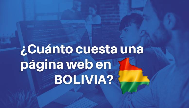 ilustracion azul, costo pagina web en bolivia